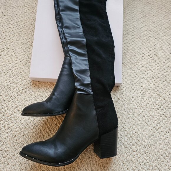 OVER THE KNEE BOOTS "REPORTSHOES" "TRACY" - Picture 6 of 7